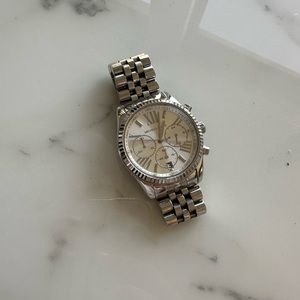 Silver Michael kors watch